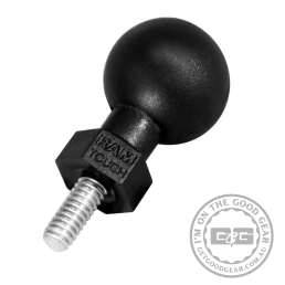 RAP-B-379U-M81208 RAM Mounts 1" Rubber Ball with M8-1.25 x 8MM Threaded