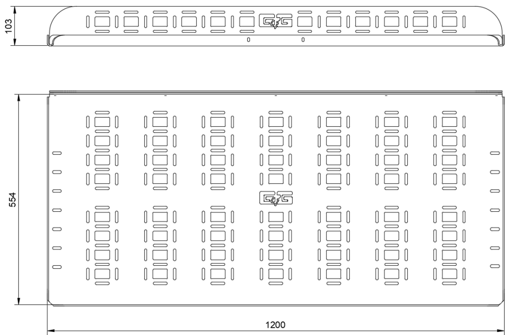 80 series rear shelf dimensions